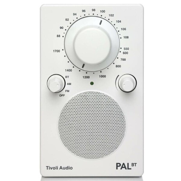 Tivoli Audio PAL Bluetooth Portable Radio White