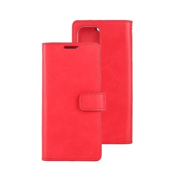 iPhone 14 Compatible Case Cover With Bluemoon Diary - Red