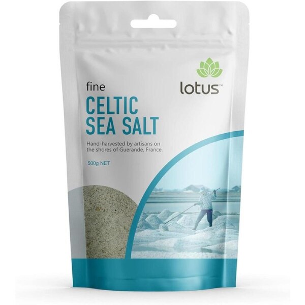 Lotus Celtic Fine Sea Salt, 500 g