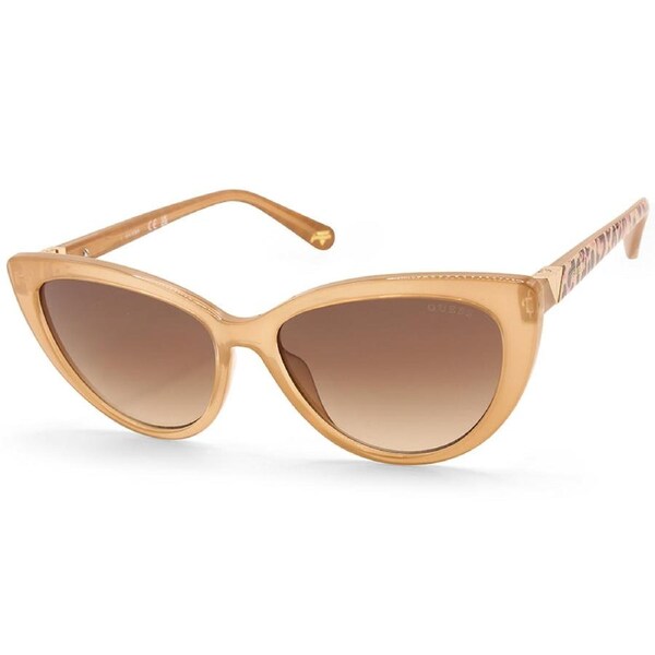 Guess Shiny Beige/Brown Gradient Women's Fashion Sunglasses GU5211 57F