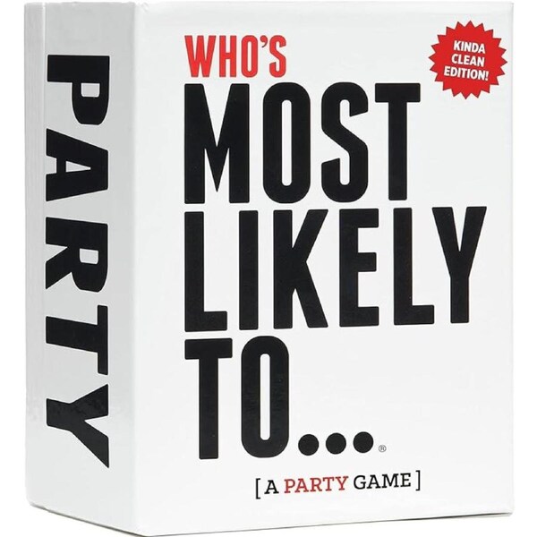 DSS Games Who's Most Likely to... Kinda Clean Family Edition A Party Game