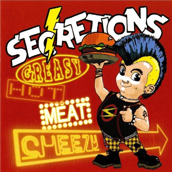 Greasy Hot Meat Cheezy - SECRETIONS CD