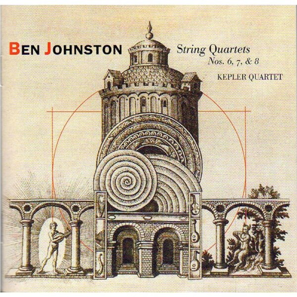 String Quartets Nos. 6 7 & 8 Quietness - Johnston / Kepler Quartet / Leventhal CD