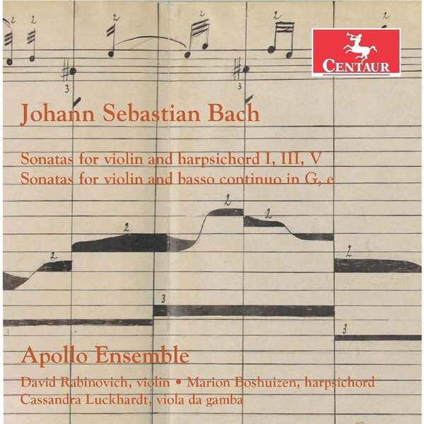Bach: Sonatas for Violin & Harpsichord - J.S. / Apallo Ensemble Bach CD