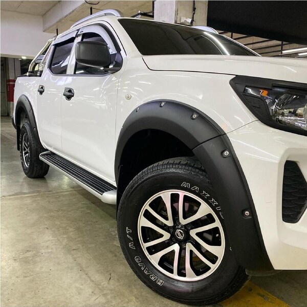 Premium Pocket Fender Flares for Nissan Navara 2020-2024 Models Slim Version