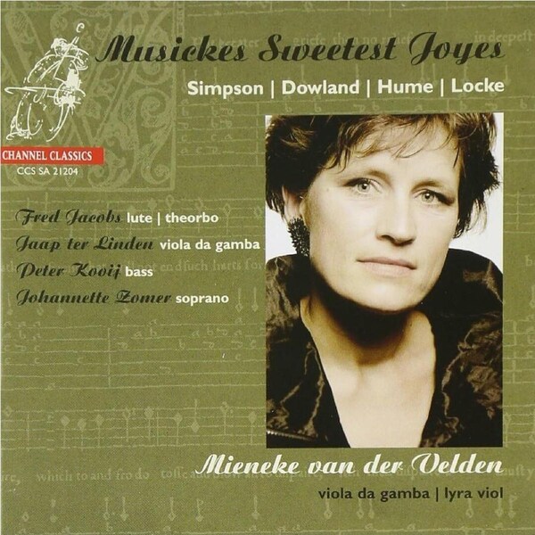 Musikes Sweetest Joyes - Meineke Van Der Velden CD