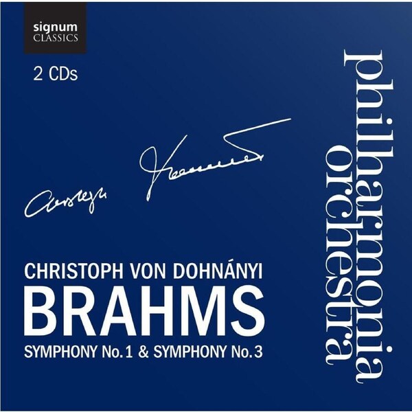 Symphonies Nos. 1 And 3 - Johannes Brahms CD