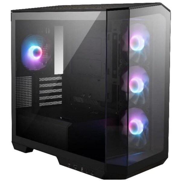 MSI MAG PANO M100R PZ Micro-ATX Gaming Case - Black [MAG PANO M100R PZ BLACK]