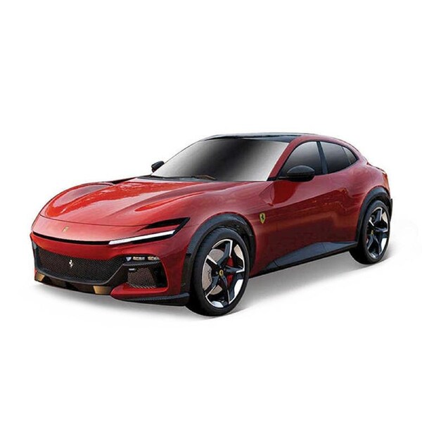 Bburago 1:43 Scale Race & Play Ferrari Purosangue Red Diecast Car Toy