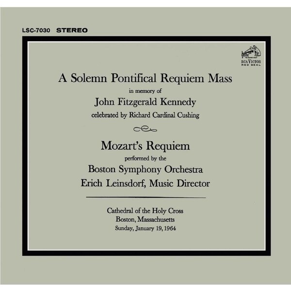 Mozart: Requiem - LEINSDORF / BOSTON SYM ORCH CD