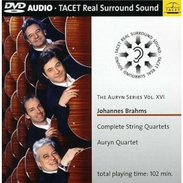 Auryn Series 16: Brahms String Quartets - Auryn Quartett CD