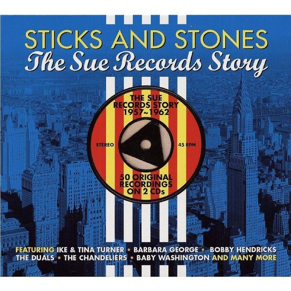 Sticks Stones Sue Records Story Various - VARIOUS ARTISTS CD