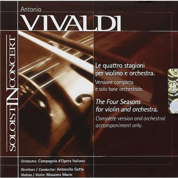 Four Seasons Spring For Violi - Antonio Vivaldi CD