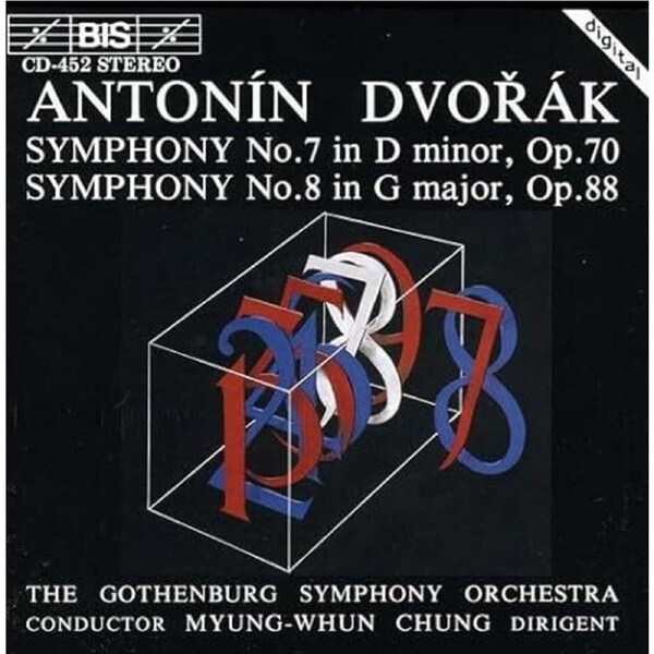 Symphonies Nos. 7 And 8 - Antonin Dvorak CD