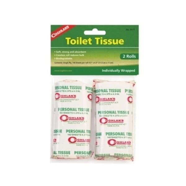 Coghlans Biodegradable Toilet Tissue Rolls