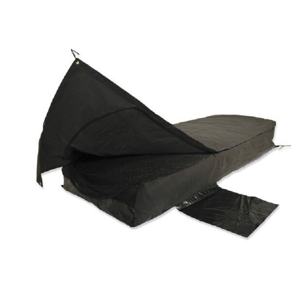 Sahara Biker Traveller King Single Traditional Canvas Swag and Bag