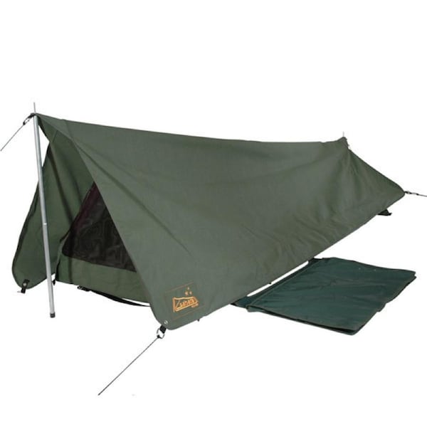 Sahara Rover Deluxe King Single Traditional Canvas Swag & Bag