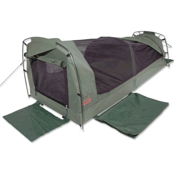 Sahara Vagabond Deluxe Double Dome Canvas Swag & Bag