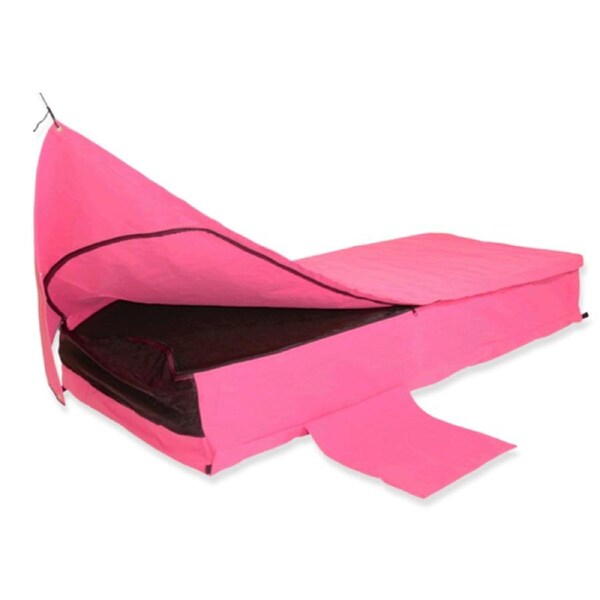 Sahara Traveller Deluxe King Single Traditional Swag & Bag - Pink