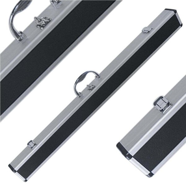 Formula Sports 34" Aluminium Cue 2 Piece Stick Case Billiard/Pool Accessory BLK