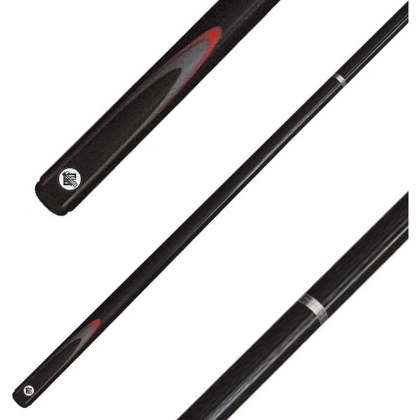 Formula Sports Plain Composite 2 Piece 57" Cue Stick Billiard/Snooker Pool BLK