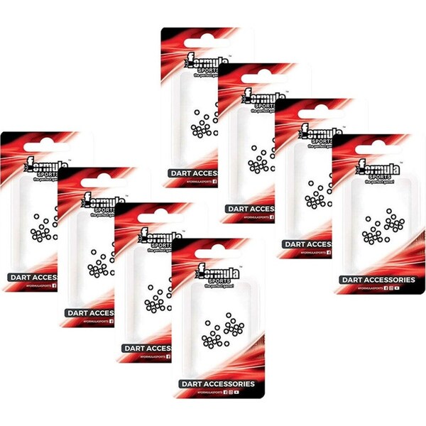 120pc Formula Sports O Rings Dart Throw Adult Game Accessory Replacement Part