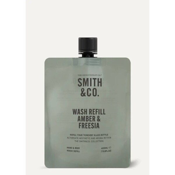 THE AROMATHERAPY CO Smith & Co Hand & Body Wash Refill - Amber & Freesia