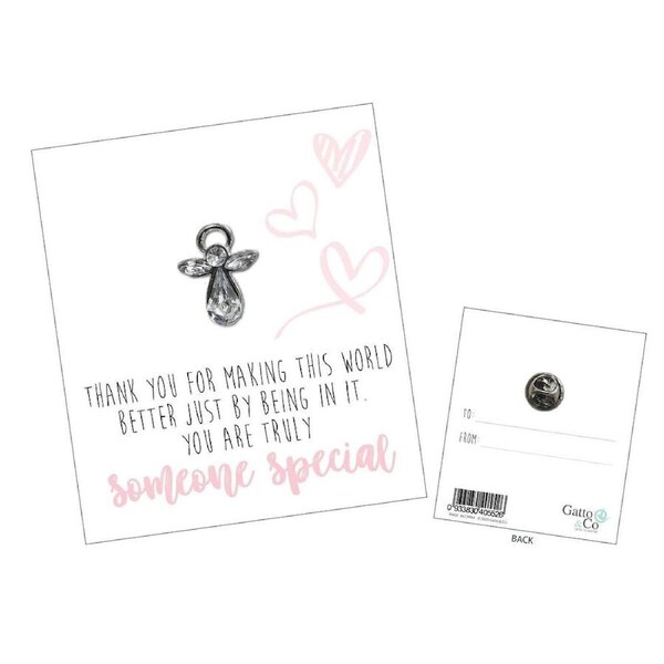 Always With You Angels Lapel Pin - Someone Special