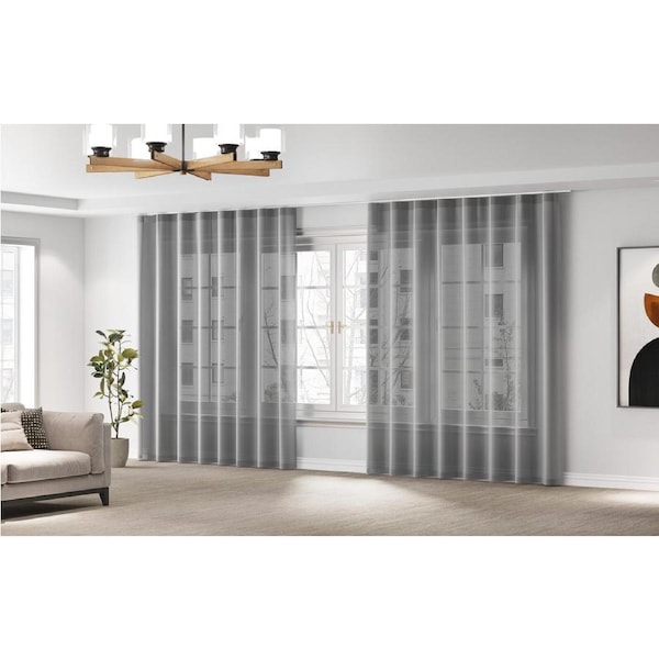 Sorrento Eyelet Sheer Curtain (2 pack)