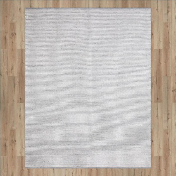 Lanta Cream Textured Flatweave Rug (160 X 230cm)