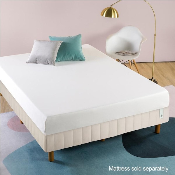 Zinus Bed Base Frame Grey Queen Size