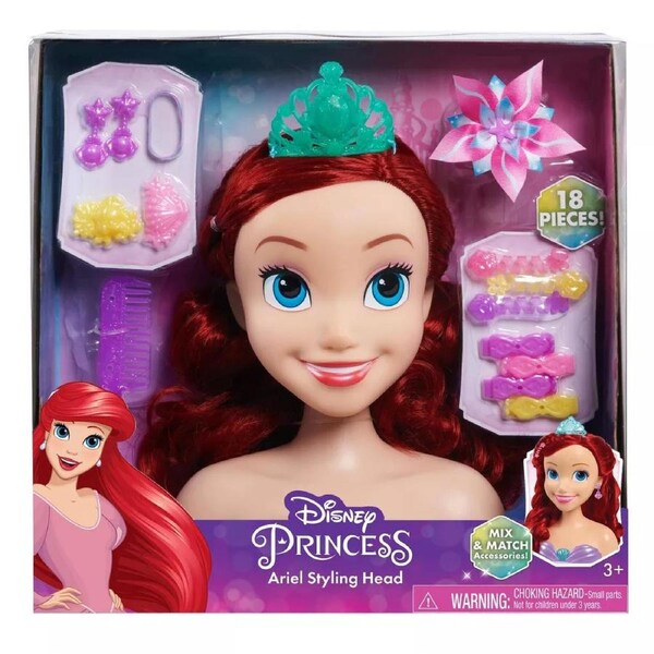 Disney Princess Ariel Styling Head Playset
