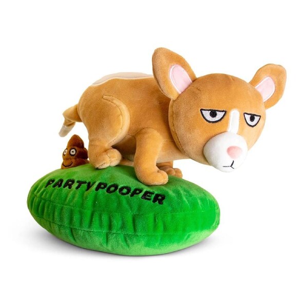 Punchkins Party Pooper Pooping Chihuahua Dog Plush