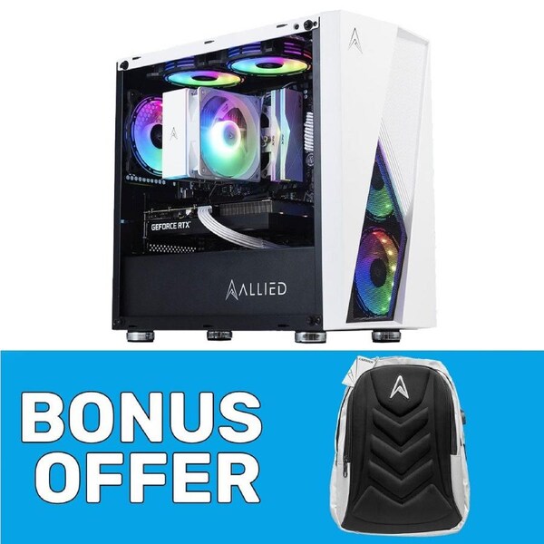 Allied Stinger-A: Ryzen 5 5600 - RTX 4060 Ti 8GB Gaming PC