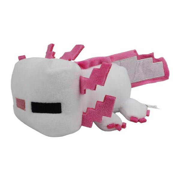 Minecraft Mini Crafters Axolotl White 4.5 inch Plush