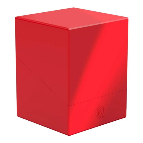 Ultimate Guard Boulder 100+ Solid Deck Case (Red)