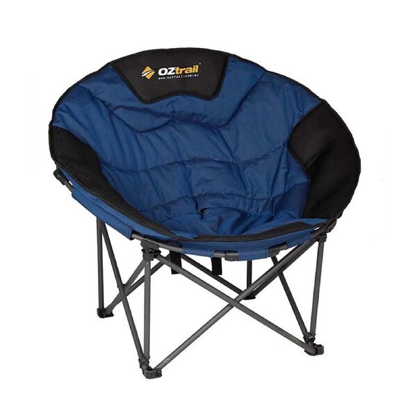 OZtrail Moon Jumbo Camping Chair - Blue