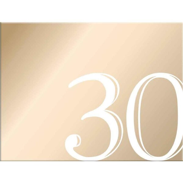30th Birthday Rose Gold Guest Book