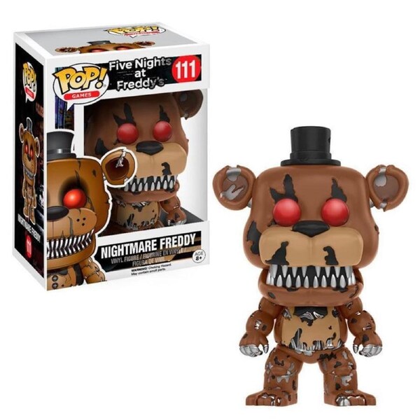 Five Nights at Freddy's Nightmare Freddy Funko POP! Vinyl