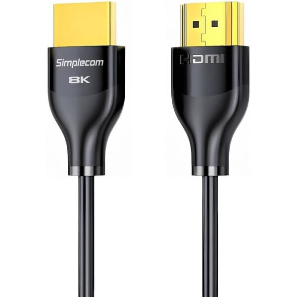 Simplecom CAH530 Ultra High Speed HDMI 2.1 Cable 48Gbps 8K@60Hz Slim Flexible 3M