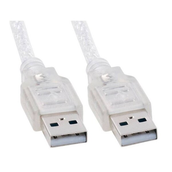 8Ware 2m USB 2.0 Cable - Type A to Type A Male to Male High Speed Data Transfer