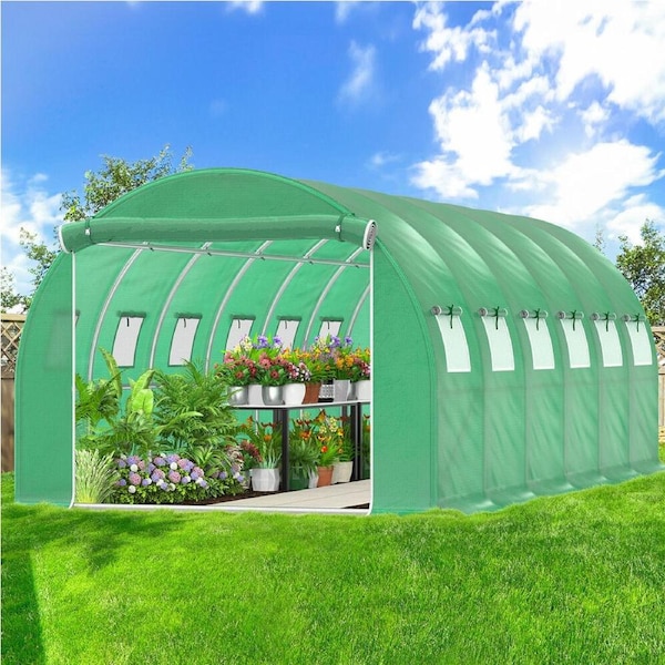 ALFORDSON Greenhouse Dome Shed Green House 6x3x2M