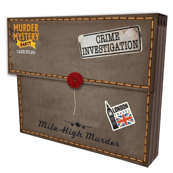 Murder Mystery Case Files Mile High Murder Board Game