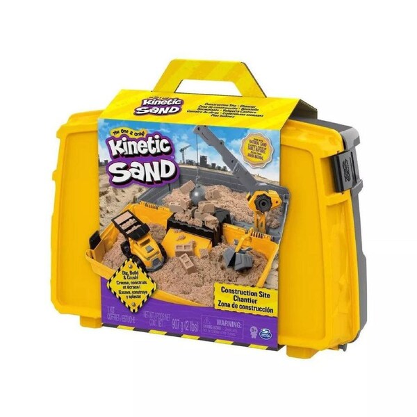 Kinetic Sand Construction Folding Sandbox