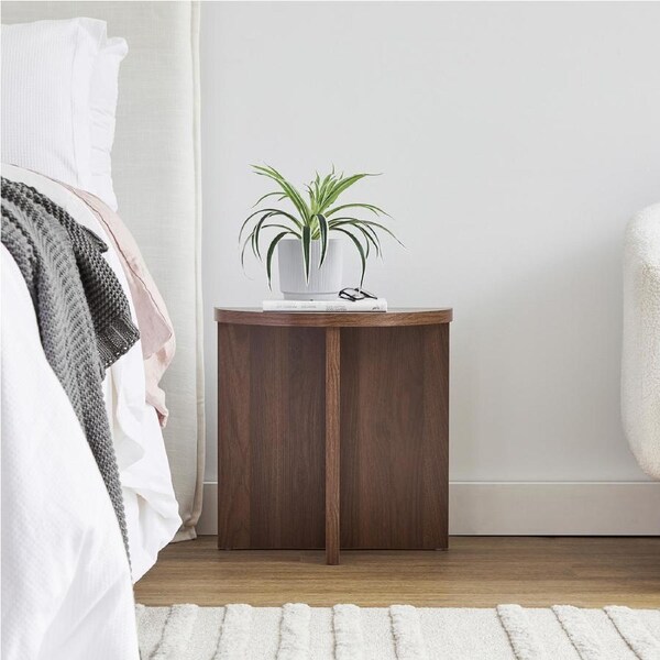Cooper & Co. Norquay 48cm Side Table Walnut