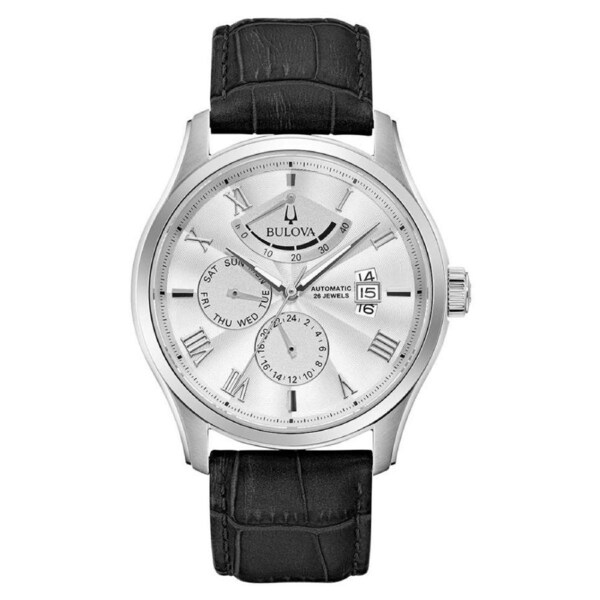 Bulova Silver Dial Classic Automatic Men’s Watch (96C141)