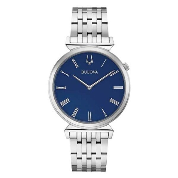 Bulova Blue Dial Classic Regatta Men’s Watch (96A233)