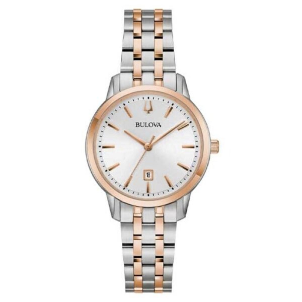 Bulova Silver Classic Stainless Steel Women’s Watch (98M137)