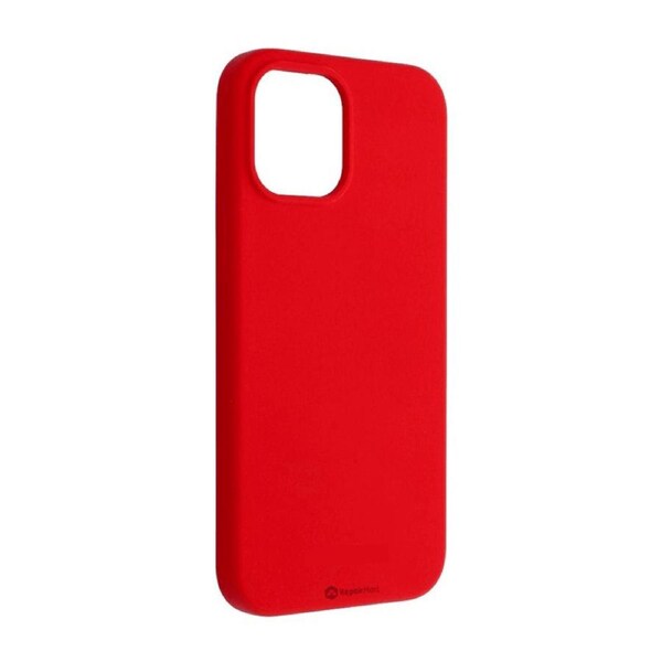 iPhone 14 Soft Silicone Case Cover: Durable, Shock-Proof, Drop-Proof, Smooth Silky Exterior - Red