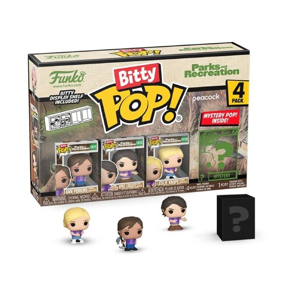 Parks and Recreation Ann Perkins Pawnee Goddesses Bitty 4 Pack Funko POP! Vinyl